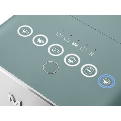 Кофемашина автоматическая SMEG BCC13EGMEU изумрудно-зеленый матовый Кофемашина автоматическая SMEG BCC13EGMEU изумрудно-зеленый матовый