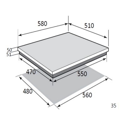 Варочная панель Brandt BPG6413B газовая Варочная панель Brandt BPG6413B газовая