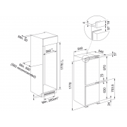 Холодильник Franke FCB 320 NE E (118.0696.717) встраиваемый