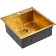 Мойка Paulmark Velten PM905151-BG, брашированное золото