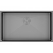 Мойка Paulmark Next 74 uni PM217444-MG, матовый серый