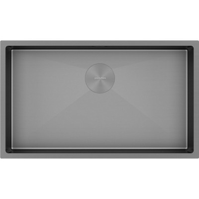 Мойка Paulmark Next 74 uni PM217444-MG, матовый серый Мойка Paulmark Next 74 uni PM217444-MG, матовый серый