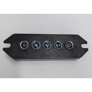 Панель кнопочная 5 Plus Ø16 сборка Fiamma