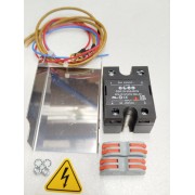 Реле твердотельное 220 вольт 25 ампер с ремкомплектом