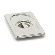 Крышка для гастроемкости GN1/9, с ручкой, нерж. сталь