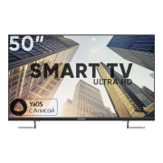50" Телевизор Soundmax SM-LED50M05SU черный 3840x2160, 4K Ultra HD, 60 Гц, Wi-Fi, Smart TV, Яндекс.ТВ