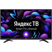 32" Телевизор LEFF 32H550T чёрный 1366x768, HD READY, 60 Гц, Wi-Fi, SMART TV, Яндекс ТВ