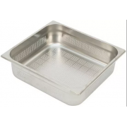 Гастроемкость GN 2/3 - 100P, с перф., нерж. сталь