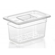 Гастроемкость GN 1/4 - 150, поликарбонат прозрачный