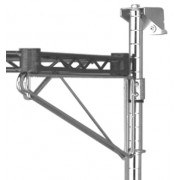 Аксессуары METRO - Скоба для крепления к стене стоек для полок "Super Erecta"