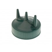 Крышка 3 носика W зелёная