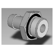 Соединитель прямой с резьбой