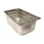 Гастроемкость GN 1/1 - 200P, с перф., нерж. сталь