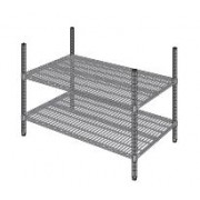 Комплект METRO, стеллаж под прилавок (910 х 455 х 683 mm)