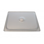 Крышка для гастроемкости GN1/2, с ручкой, нерж. сталь