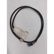 Датчик температуры с проводом Ø6, сборка, 4 контактных разъема