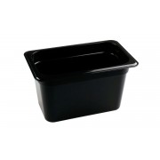 Гастроемкость GN 1/4 - 150, полипропилен, черная