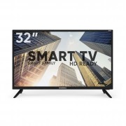 32" Телевизор Soundmax SM-LED32M09S черный 1366x768, HD, 60 Гц, Wi-Fi, Smart TV, Android TV