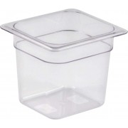 Гастроемкость GN 1/6 - 150, поликарбонат прозрачный