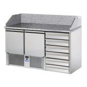 Стол для пиццы охлаждаемый Tecnodom SLV02C6