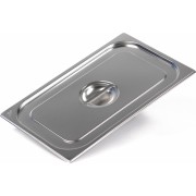 Крышка для гастроемкости GN1/1, с ручкой, нерж. сталь