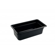 Гастроемкость GN 1/3 - 100, полипропилен, черная