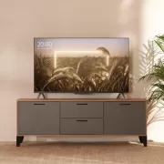 50" Телевизор YANDEX YNDX-00092 черный 3840x2160, Frameless, 4K Ultra HD, 60 Гц, WIFI, SMART TV, 2 x 8 Вт, ТВ Станция с Алисой