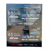 55" Телевизор черный 3840x2160, 4K UltraHD, 60 Гц, Wi-Fi, Smart TV, Webos