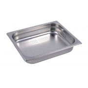 Гастроемкость GN 1/2 - 100P, с перф., нерж. сталь