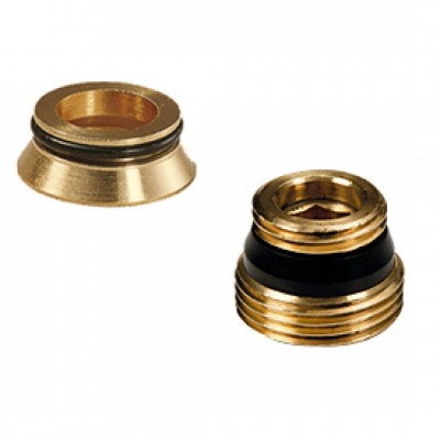 Переходник с герметичной прокладкой Giacomini 1/2" x 3/4"E для узлов нижнего подключения стальных панельных радиаторов R383, R384, R387, R388 Переходник с герметичной прокладкой Giacomini 1/2" x 3/4"E для узлов нижнего подключения стальных панельных радиаторов R383, R384, R387, R388