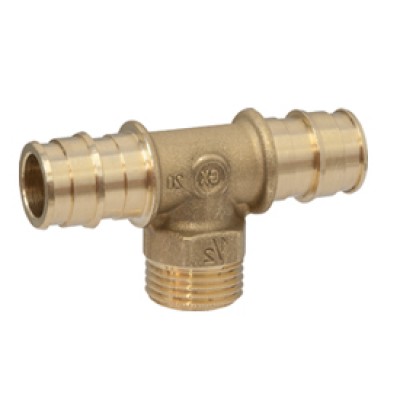 Тройник Giacomini GX с наружной резьбой 16x1/2"Mx16 Тройник Giacomini GX с наружной резьбой 16x1/2"Mx16