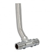 Тройник Giacomini GX с хромированной трубкой 16x15(L-250 мм)x16