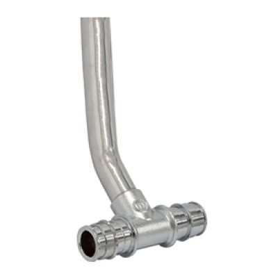 Тройник Giacomini GX с хромированной трубкой 16x15(L-250 мм)x16 Тройник Giacomini GX с хромированной трубкой 16x15(L-250 мм)x16