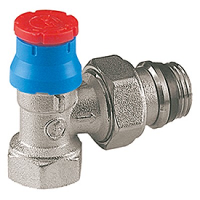 Угловой термостатический клапан Giacomini 1/2", отвод с герметичной прокладкой Угловой термостатический клапан Giacomini 1/2", отвод с герметичной прокладкой