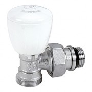 Угловой микрометрический термостатический клапан с нар. резьбой Giacomini 1/2" x 3/4"E