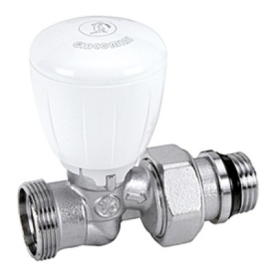 Прямой микрометрический термостатический клапан с нар. резьбой Giacomini 1/2" x 3/4"E Прямой микрометрический термостатический клапан с нар. резьбой Giacomini 1/2" x 3/4"E