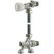 Микрометрическая термостатическая группа для двухтрубных систем с угловым клапаном Giacomini 1/2" x 16