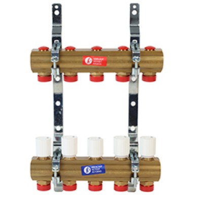 Сборный коллекторный узел Giacomini 1" x 3/4"E /8 Сборный коллекторный узел Giacomini 1" x 3/4"E /8