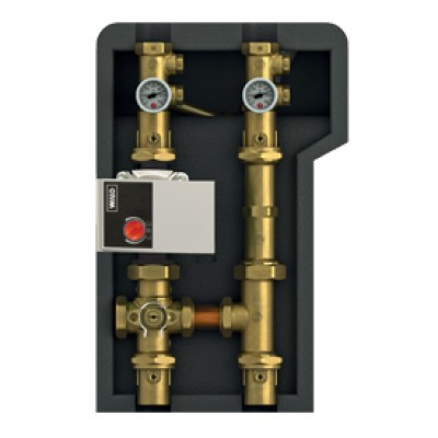 Котельная группа быстрого монтажа 1" - с терм. клап. - БЕЗ насоса Giacomini Котельная группа быстрого монтажа 1" - с терм. клап. - БЕЗ насоса Giacomini