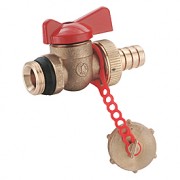 Кран шаровой Giacomini выпускной с рукояткой 1/2"