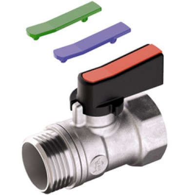 Кран Giacomini мини шаровой с вн./нар. резьбой 1/2" Кран Giacomini мини шаровой с вн./нар. резьбой 1/2"