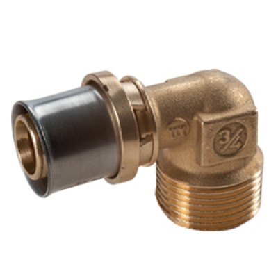 Угольник Giacomini с нар. резьбой 1/2"x(20x2) Угольник Giacomini с нар. резьбой 1/2"x(20x2)