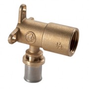 Угловой установочный фитинг Giacomini 1/2"x(16x2)