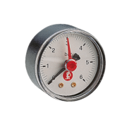 Манометр 1/4" 0-10 бар (зад.) Giacomini