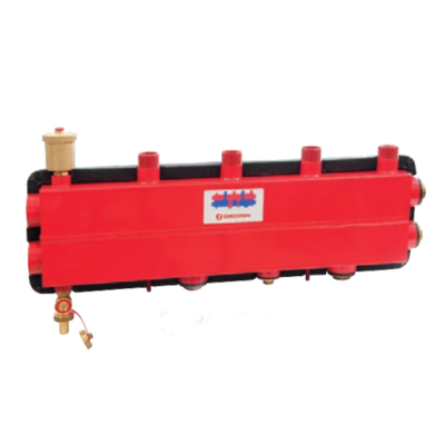 Котельный коллектор / сепаратор 1"1/4 x 1" / 3 Giacomini Котельный коллектор / сепаратор 1"1/4 x 1" / 3 Giacomini