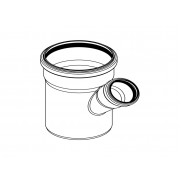 Тройник 110/75/45°