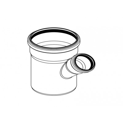 Тройник 110/50/45° Тройник 110/50/45°