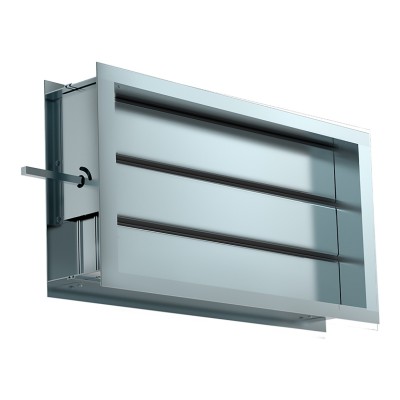 DRr 900х500 воздушный клапан с подставкой под электропривод DRr 900х500 воздушный клапан с подставкой под электропривод