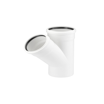 Тройник 75/75/45° Тройник 75/75/45°