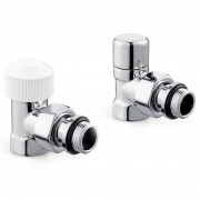 Набор термостатический для радиатора угловой ROYAL THERMO Design 1/2"М30х1,5 (Хром)